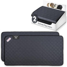 Load image into Gallery viewer, LUFTPETS Washable Small Animal Cage Liners for C&amp;C 2&#39;x3&#39; (28 x 42 ) Habitats. Easy to Clean, Absorbent, Waterproof &amp; Non Slip. 2Pack. For Pet With Love
