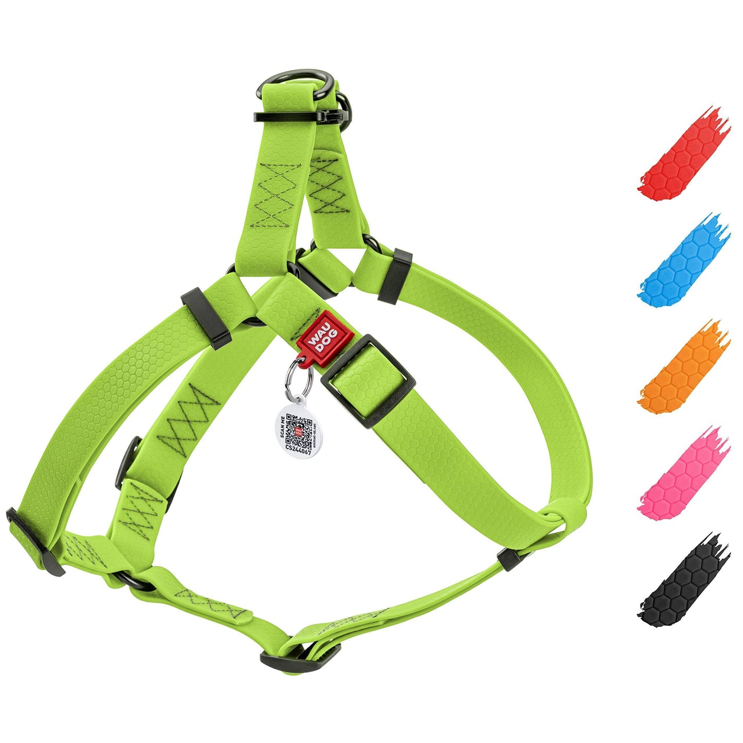 Waterproof Dog Harness   Adjustable Dog Harness for Large Dogs Small and Medium For Pet With Love
