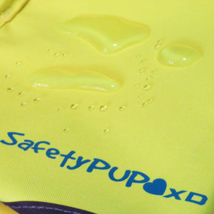 SafetyPUP XD Hi-Vis Dog Safety Reflective Vest - Neon Yellow - SMALL - Fits Dogs 22lbs - 34lbs