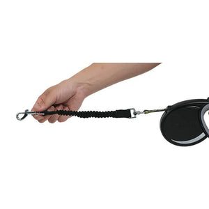 Pet Product Innovations Smart Retractable Leash L – Black, 15ft, Up to 65lbs / 29kg, with Safety Features for Every Walk