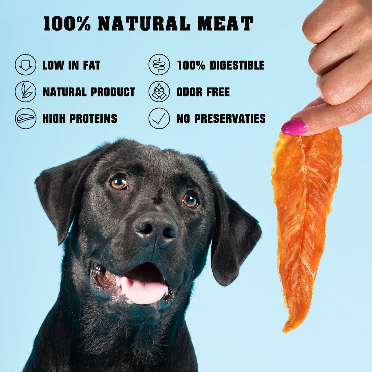 Beloved Pets All Natural High Protein Chicken Jerky Dog Treats 1.5 Lb For Pet With Love