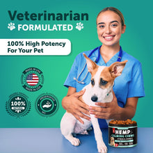 Load image into Gallery viewer, Hemp Calming Chews for Dogs   Dog Calming Chews   Dog Anxiety Relief Treats
