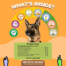 Load image into Gallery viewer, Makondo Pets Hip &amp; Joint Mobility Support &amp; Pain Relief Supplement for Dogs 90Ct
