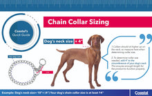 Load image into Gallery viewer, Titan Medium Choke Chain Dog Collar 2.5mm
