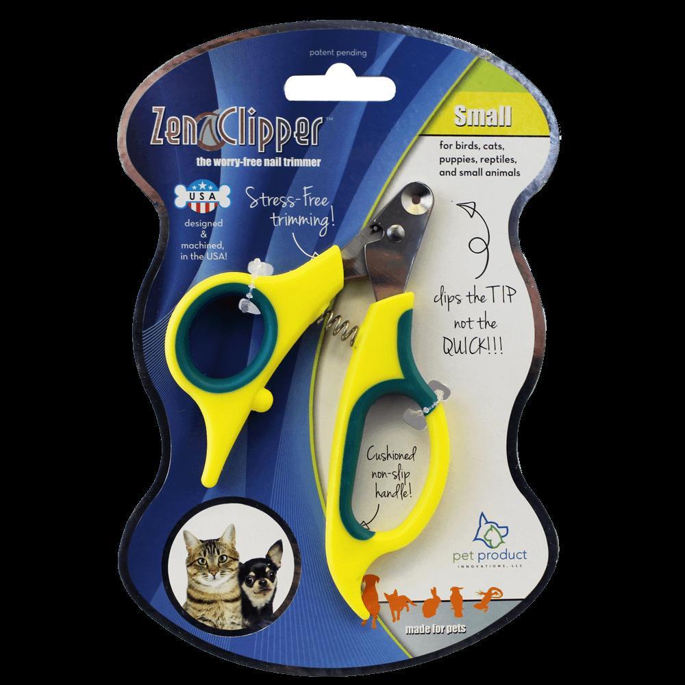 Pet Product Innovations Zen Clipper Small – StressFree, SizeSpecific Nail Clipper for Older Cats With Larger Nails, Larger Birds, Puppies, Large Reptiles And Smaller Dog Breeds For Pet With Love