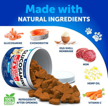 Load image into Gallery viewer, Artullano Canine Hip and Joint Supplement with Chondroitin, Hemp Oil, MSM 120 Ct
