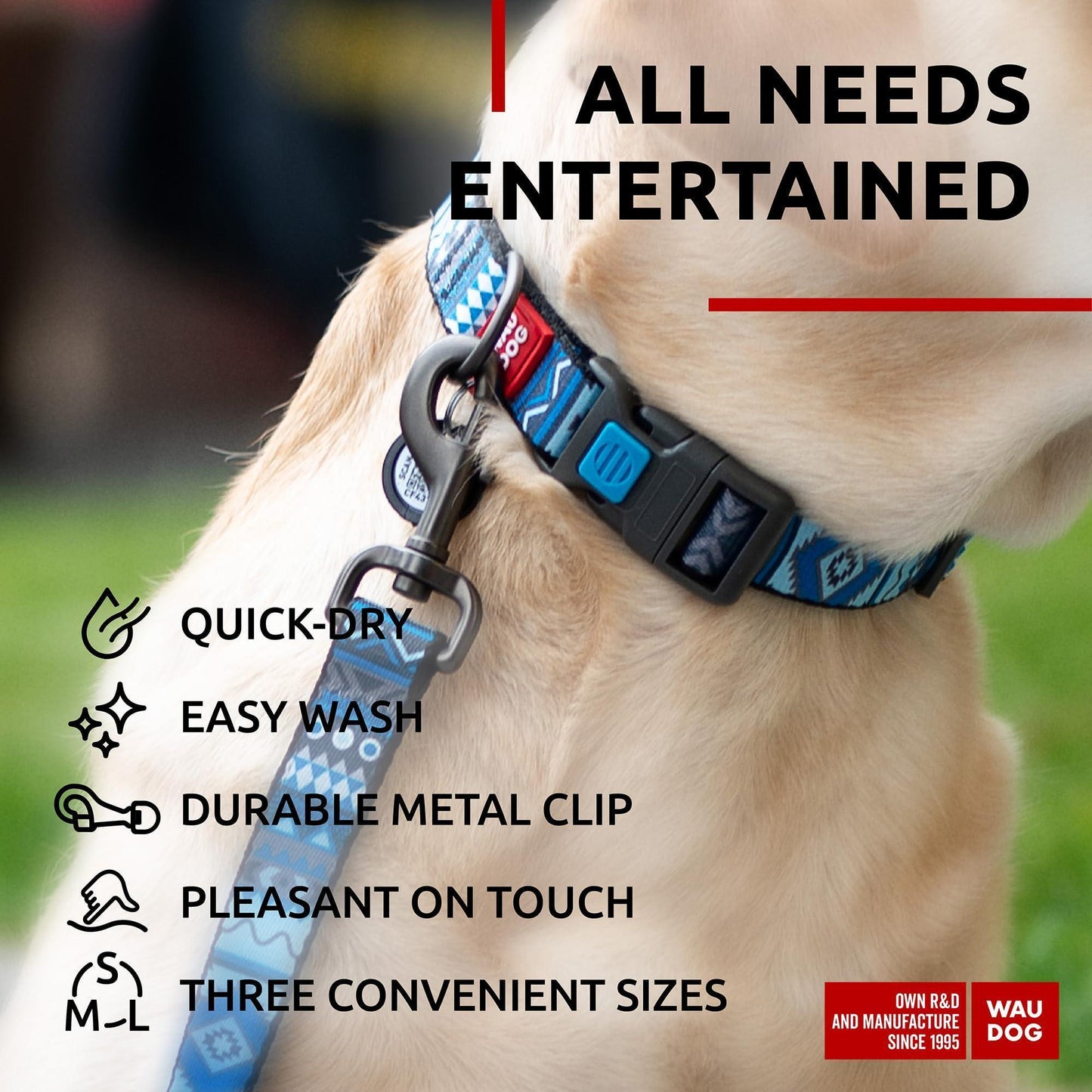 Nylon Dog Leash for Small Dogs and Medium Dogs 4 Ft   Strong Dog Leash for For Pet With Love