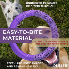 Load image into Gallery viewer, Puller Outdoor Dog Ring Toys   Dog Fetch Toy &amp; Tug of War Dog Toy for Small
