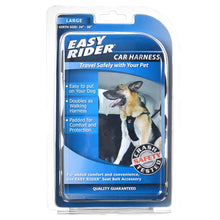 Load image into Gallery viewer, Coastal Pet Easy Rider Car Harness for Dogs Black
