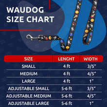 Load image into Gallery viewer, WAUDOG Nylon Dog Leash for Small Dogs and Medium Dogs 4 Ft   Strong Dog Leash
