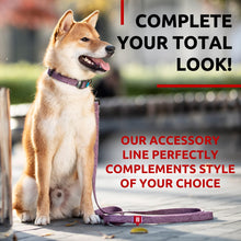 Load image into Gallery viewer, WAUDOG Recycled Cotton Dog Leash 6 Ft   10 Ft Eco Friendly Collar for Small
