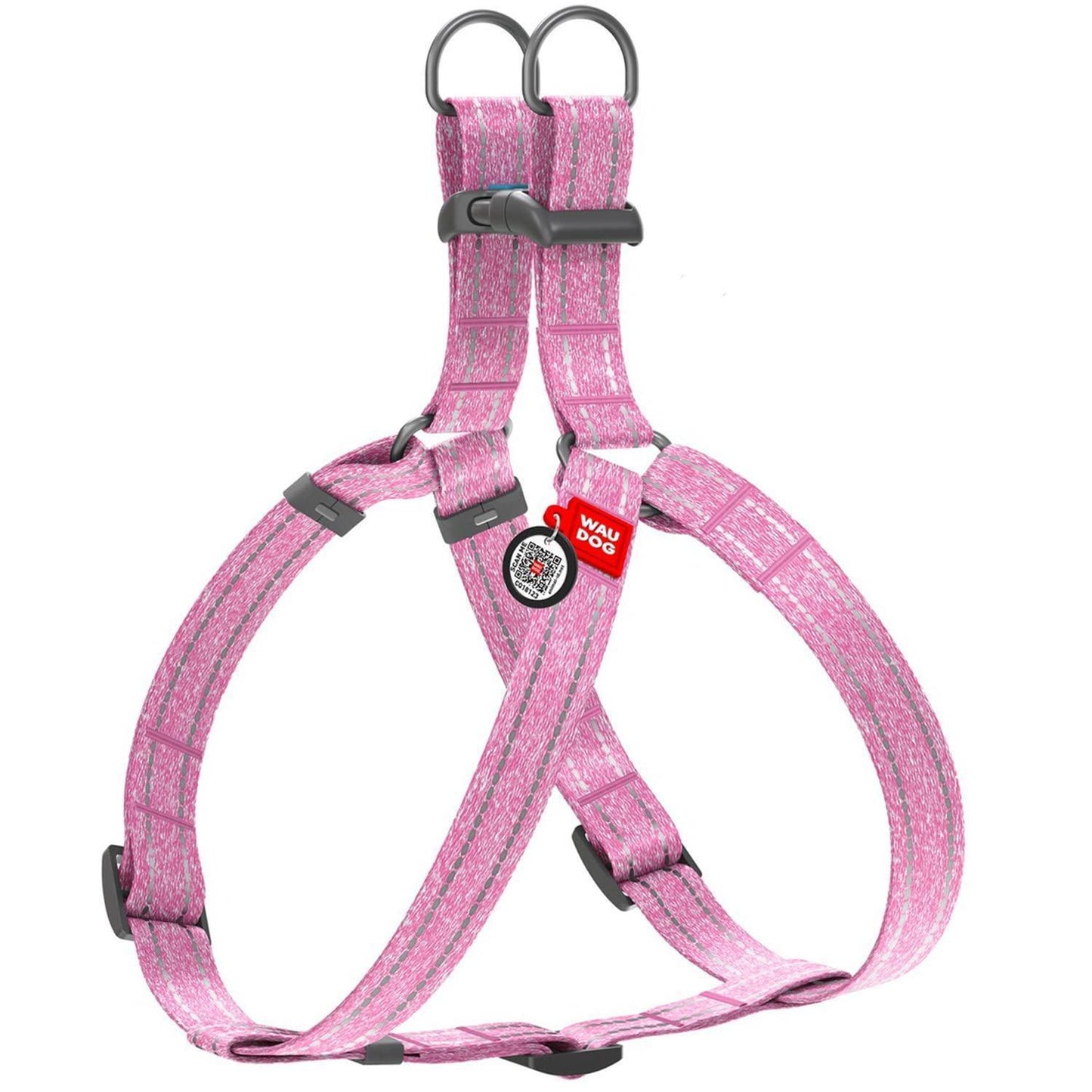 WAUDOG Re Cotton Dog Harness Eco Friendly Dog Harness for Small Dogs Medium & For Pet With Love