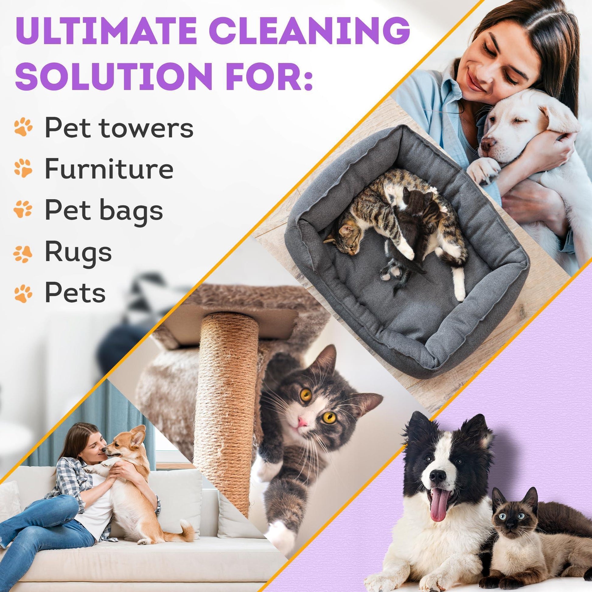 Cat and Dog Fur Remover Household Tool For Pet With Love