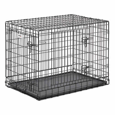 Midwest Ultima Pro Double Door Dog Crate Black 37 x 24.50 x 28
