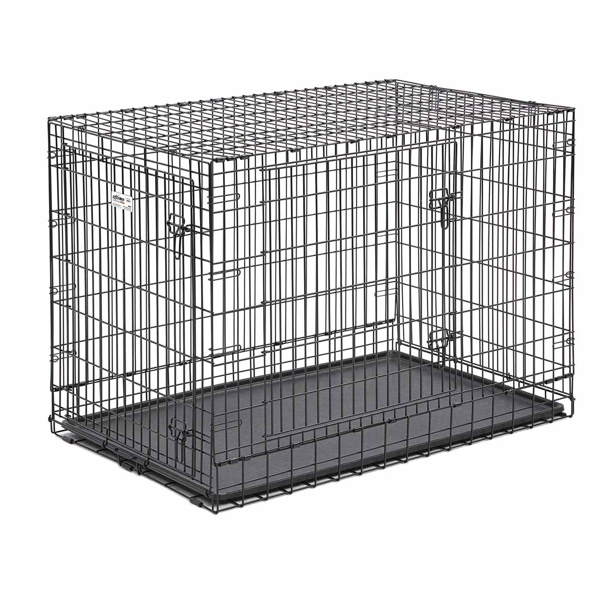 Midwest Ultima Pro Double Door Dog Crate Black 49 x 30 x 34.50 For Pet With Love