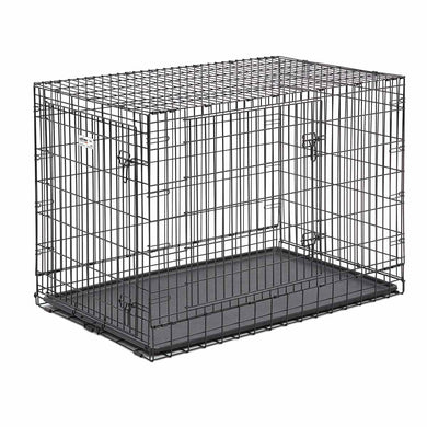 Midwest Ultima Pro Double Door Dog Crate Black 49 x 30 x 34.50