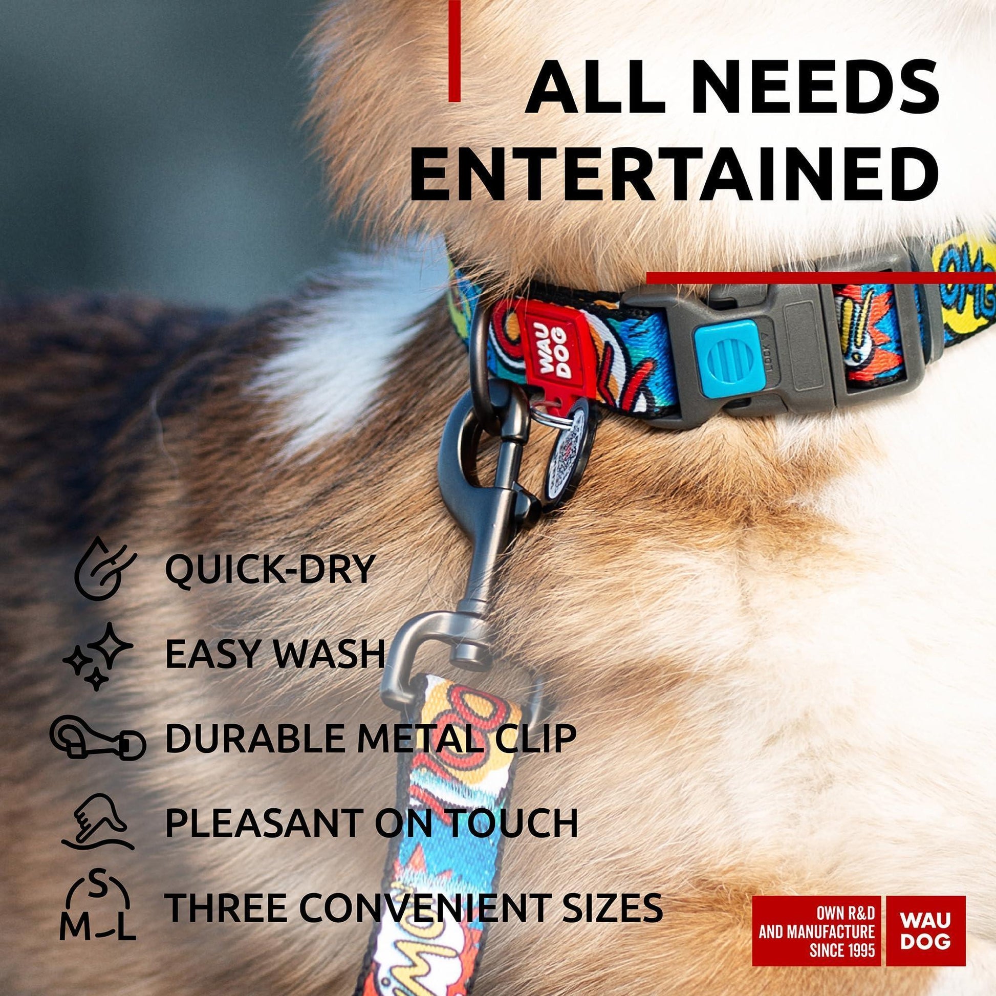 Nylon Dog Leash for Small Dogs and Medium Dogs 4 Ft   Strong Dog Leash for For Pet With Love
