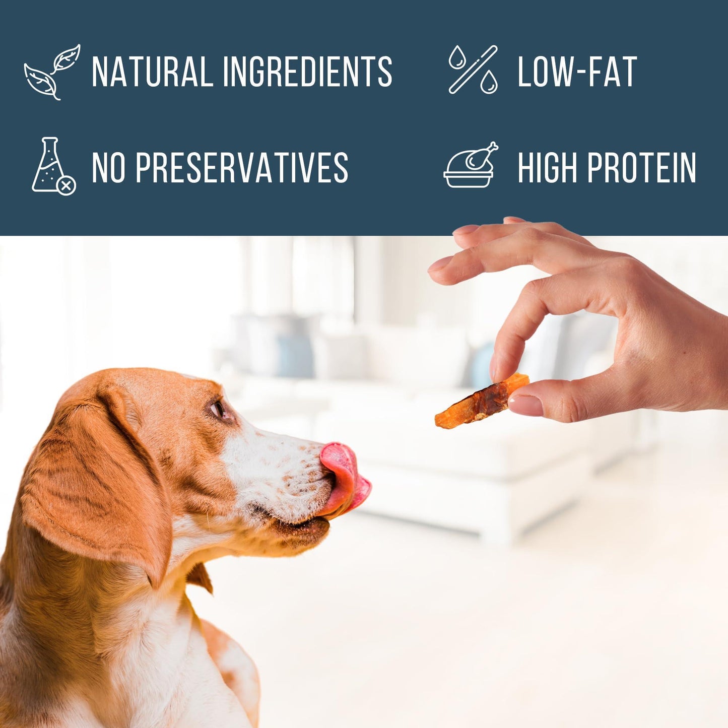 Beloved Pets All Natural Sweet Potato & Chicken Jerky Wraps Dog Treats 24 Oz For Pet With Love