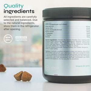 Calming Chews for Dogs Anxiety Relief   Hemp Calming Chews for Dogs with
