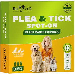 Flea and Tick Prevention for Dogs, Cats & Small Animals Natural Flea Treatment