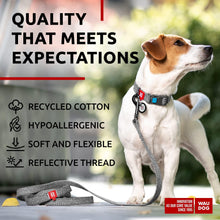 Load image into Gallery viewer, Recycled Cotton Dog Leash 6 Ft   10 Ft Eco Friendly Collar for Small Medium &amp;
