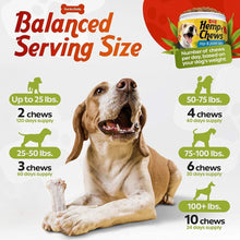 Load image into Gallery viewer, Charlie and Buddy Hemp Dog Hip and Joint Supplement w/Glucosamine Chondroitin 120 Ct
