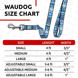 WAUDOG Nylon Dog Leash for Small Dogs and Medium Dogs 4 Ft   Strong Dog Leash