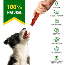 Load image into Gallery viewer, Beloved Pets Sweet Potato &amp; Healthy Duck Chews. Natural Dog Food &amp; Grain Free Rawhide Free Training Jerky Wraps. 10.6 Oz For Pet With Love

