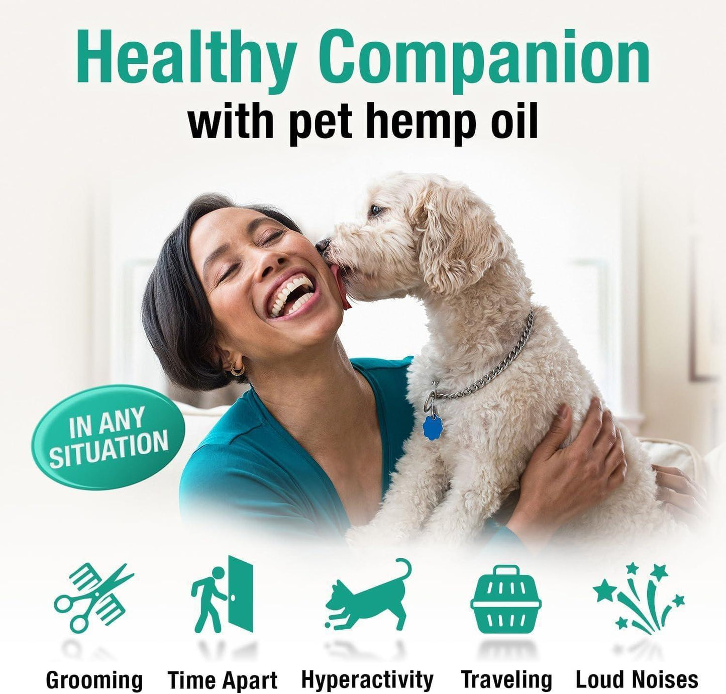 Charlie & Buddy Pet Hemp Oil Supplement for Dogs and Cats. Helps with Anxiety, Pain, Stress, Sleep, Arthritis, Seizures Relief. Joint Health Support - 2Pack For Pet With Love