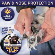Load image into Gallery viewer, PRIMENS Natural Dog Paw &amp; Nose Balm Canine Paw Moisturizer &amp; Lotion (5 oz)
