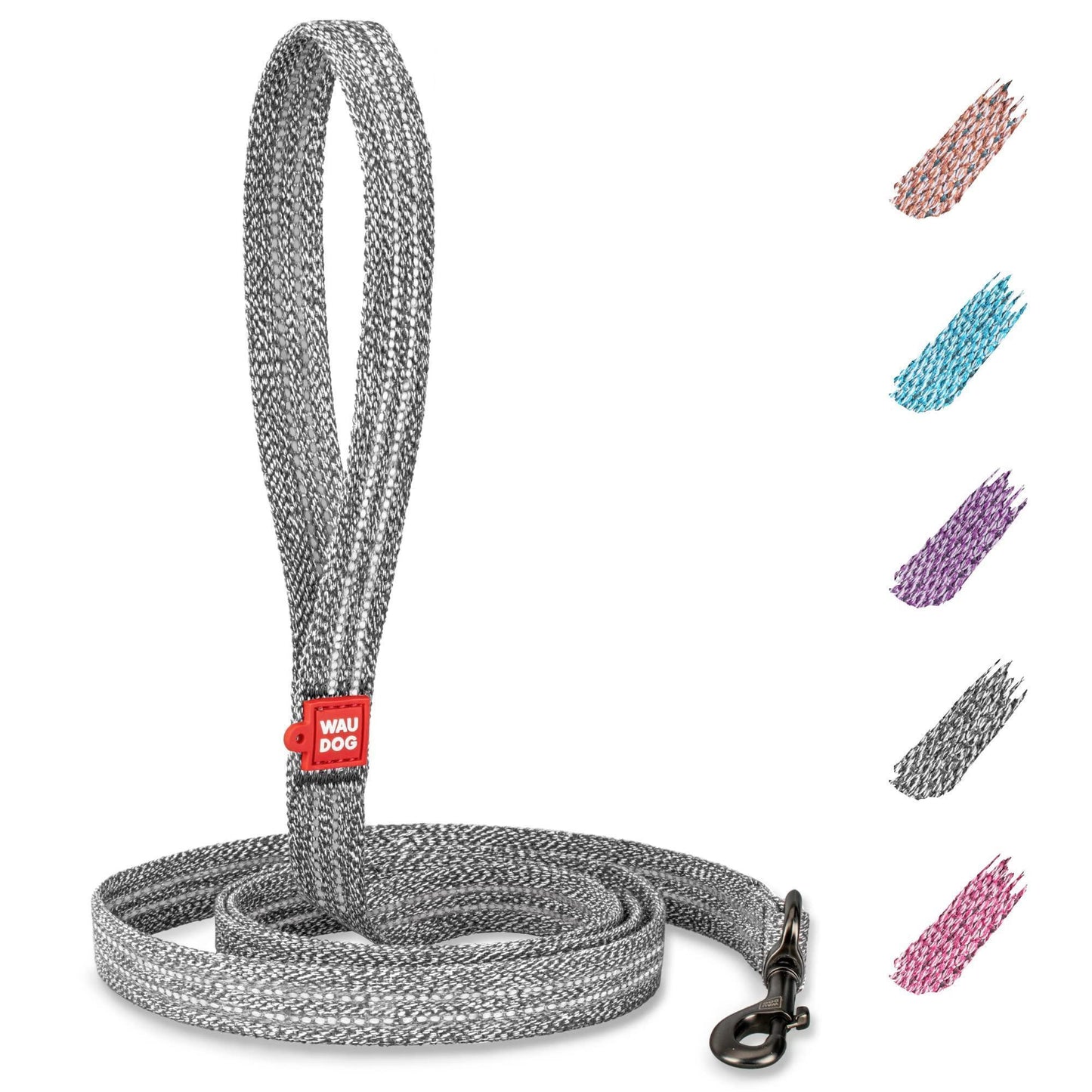 Recycled Cotton Dog Leash 6 Ft   10 Ft Eco Friendly Collar for Small Medium & For Pet With Love