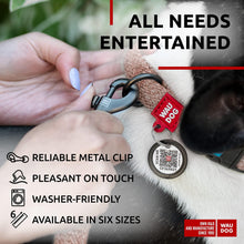 Load image into Gallery viewer, WAUDOG Recycled Cotton Dog Leash 6 Ft   10 Ft Eco Friendly Collar for Small
