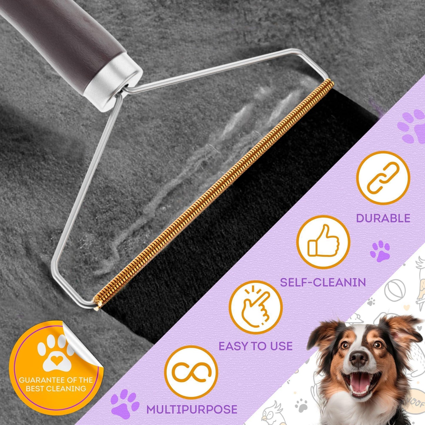 Cat and Dog Fur Remover Household Tool For Pet With Love