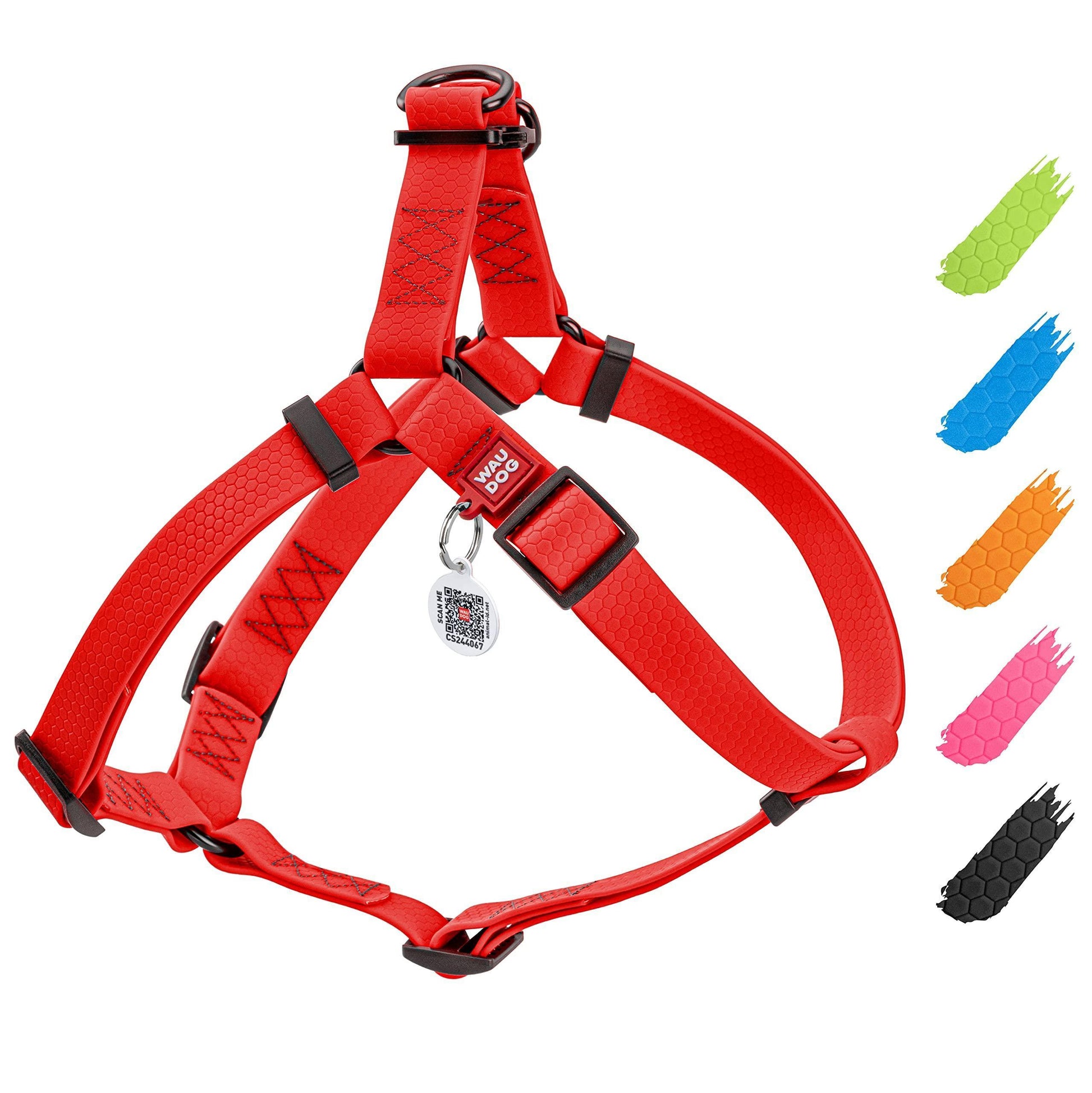 Waterproof Dog Harness   Adjustable Dog Harness for Large Dogs Small and Medium For Pet With Love