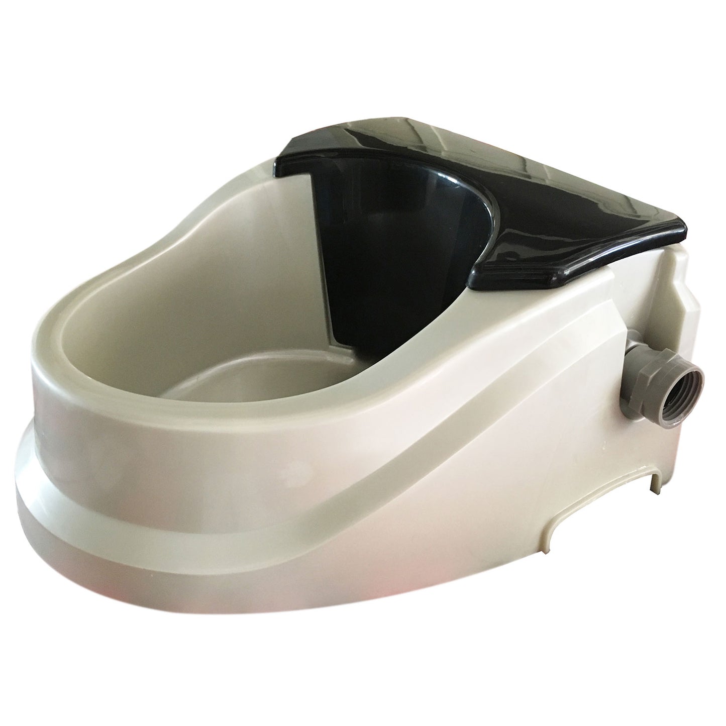 Bear Bear Pet Aqua Buddy Automatic Float Waterer 2 quart Silver / Black 11 x 10 x 5.5 For Pet With Love