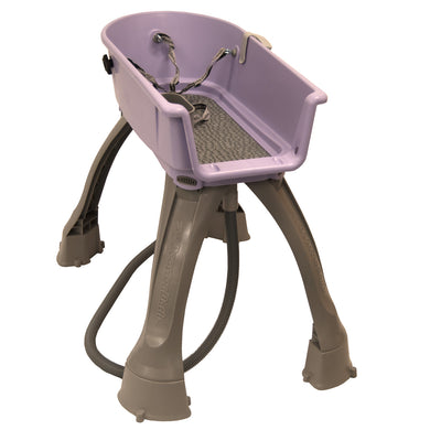 Booster Bath Elevated Dog Bath and Grooming Center Flat Rate Shipping Medium Lilac 33 x 16.75 x 10