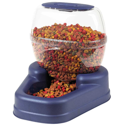 Bergan Elite Gourmet Pet Feeder Large Blue 16.63 x 15.25 x 14.25 For Pet With Love