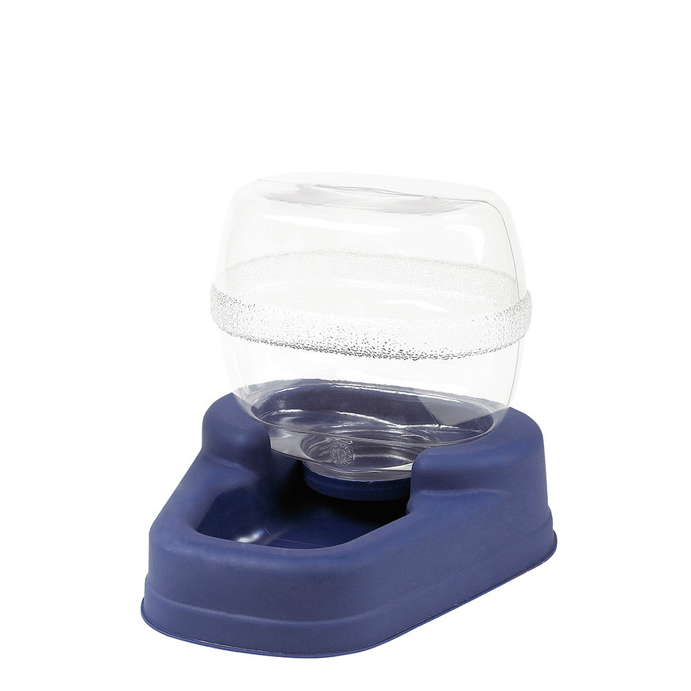 Bergan Petite Gourmet Pet Waterer Small Blue 13 x 11.5 x 11.25 For Pet With Love