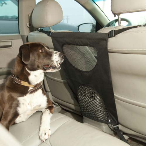 Bergan Pet Car Travel Barrier Black 19.00 x 0.3 x 22 For Pet With Love