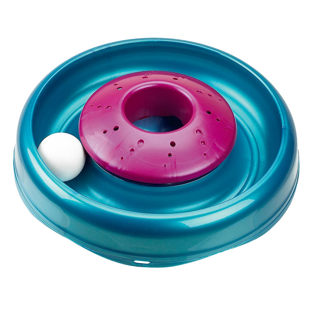 Bergan Cat Nip Cyclone Blue / Pink 11.13 x 10.5 x 2.27 For Pet With Love