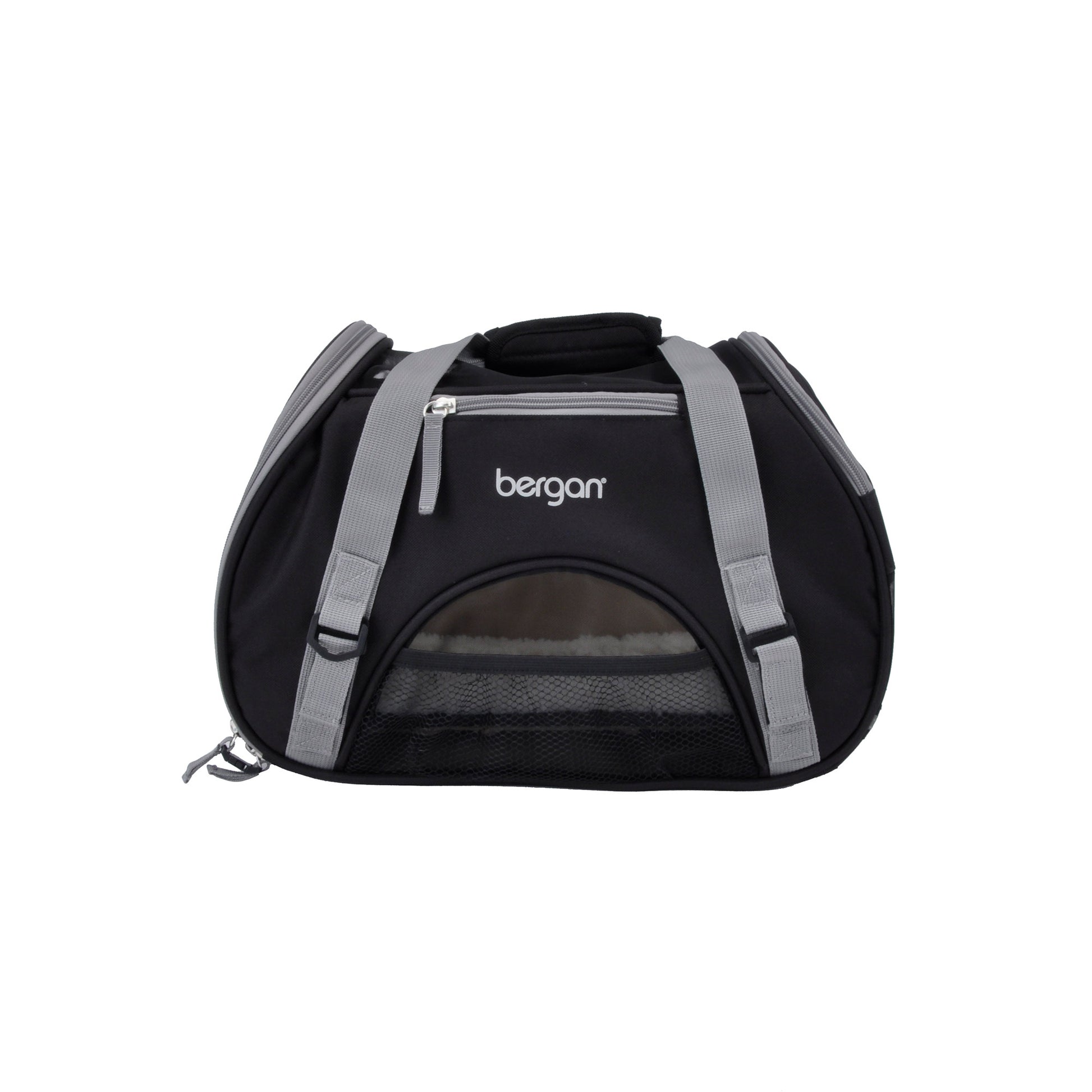 Bergan Pet Comfort Carrier Small Black / Brown 16 x 8 x 11 For Pet With Love