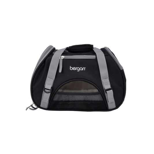 Bergan Pet Comfort Carrier Small Black / Brown 16 x 8 x 11 For Pet With Love