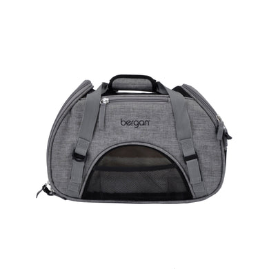 Bergan Pet Comfort Carrier Small Grey 16 x 8 x 11