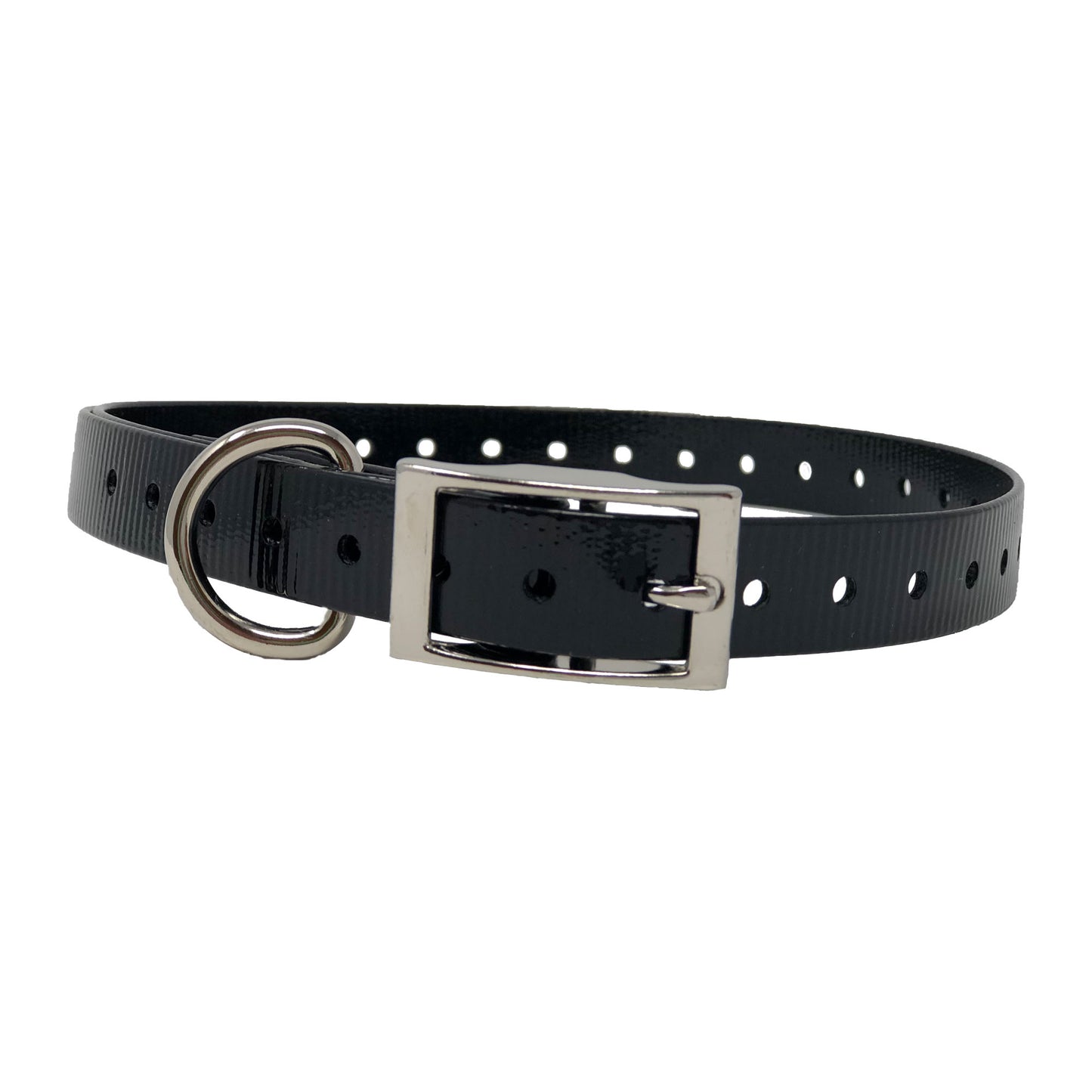 The Buzzard's Roost Replacement Collar Strap 3/4 Black 3/4 x 24 For Pet With Love