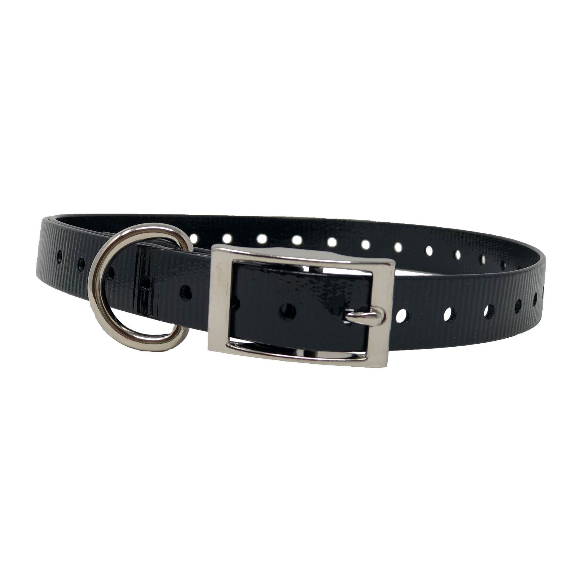 The Buzzard's Roost Replacement Collar Strap 3/4 Black 3/4 x 24 For Pet With Love