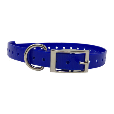 The Buzzard's Roost Replacement Collar Strap 3/4 Dark Blue 3/4 x 24