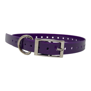 The Buzzard's Roost Replacement Collar Strap 3/4 Purple 3/4 x 24