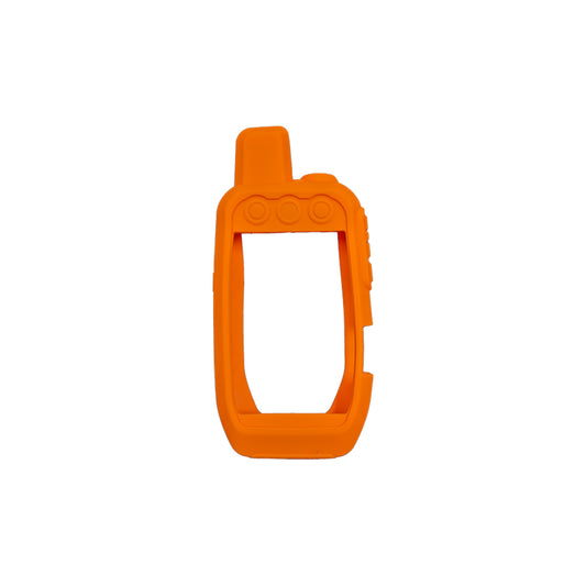 The Buzzard's Roost Protective Rubber Case for Garmin Alpha 200i Handheld Orange For Pet With Love