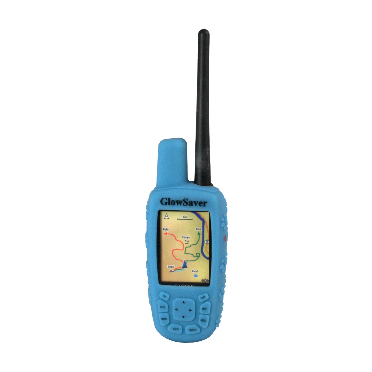 The Buzzard's Roost GlowSaver Case for Astro with Screen Protectors Blue For Pet With Love