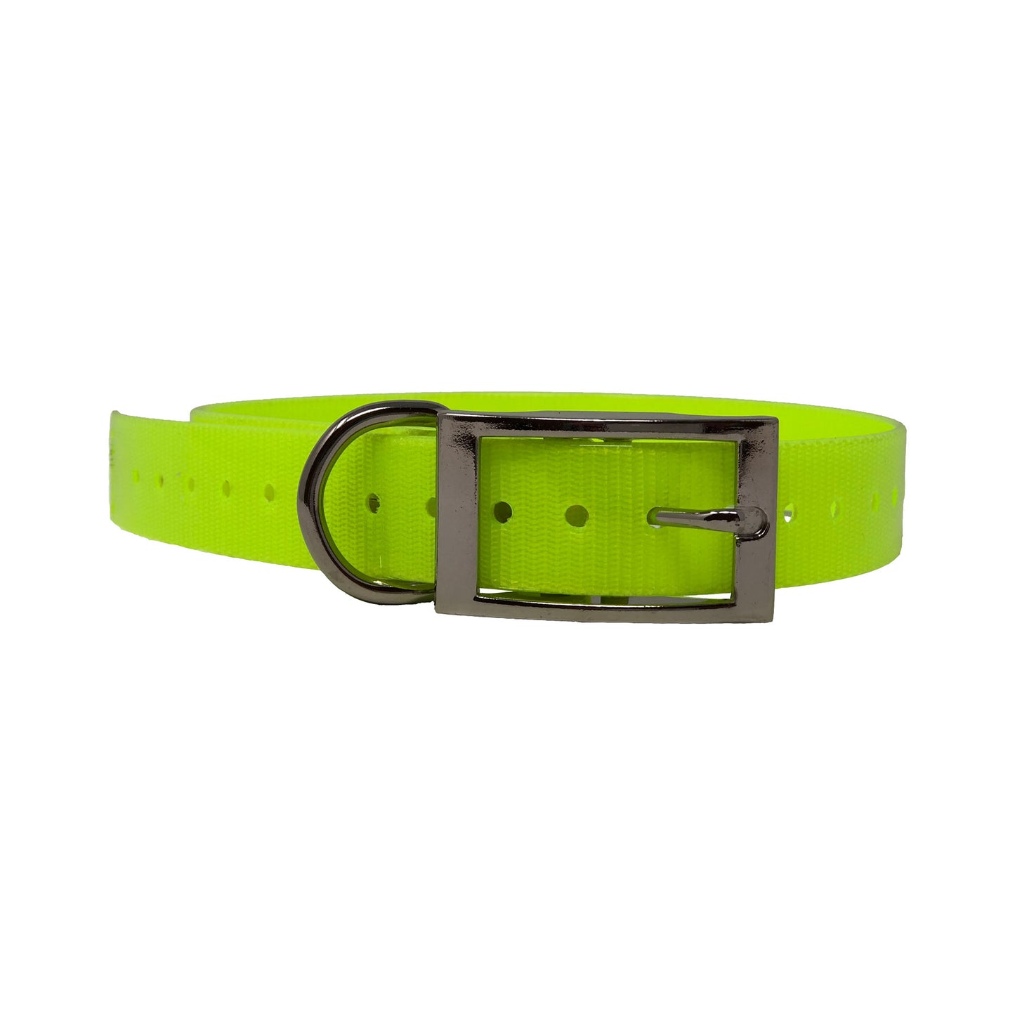 The Buzzard's Roost Replacement Collar Strap 1 Neon Yellow 1 x 24 For Pet With Love